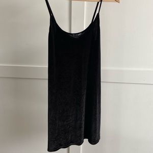 SOLD - Suede Little Black Dress